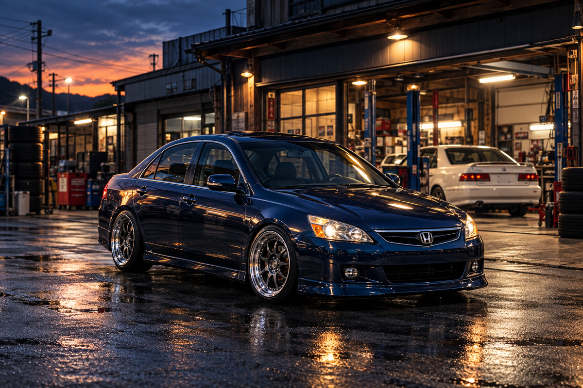Accord in a Japanese automotive scene