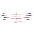 Power Stop 02-06 Acura RSX Front & Rear SS Braided Brake Hose Kit