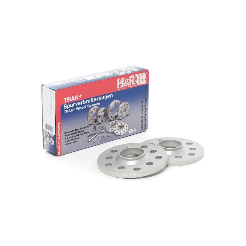 H&R Trak+ 15mm DRS Black Hubcentric Spacers - Pair