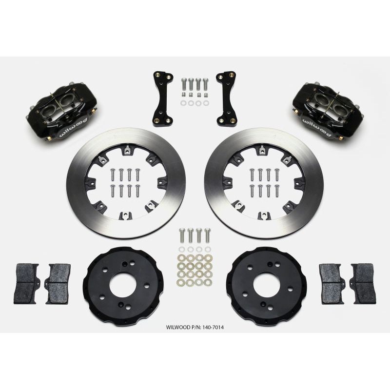 Wilwood Forged Dynalite Front Hat Kit 12.19in 02-06 Acura RSX-5 Lug