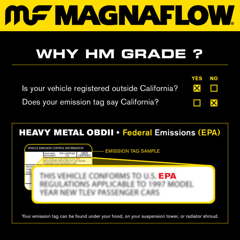 MagnaFlow 2.5inch Catalytic Converter
