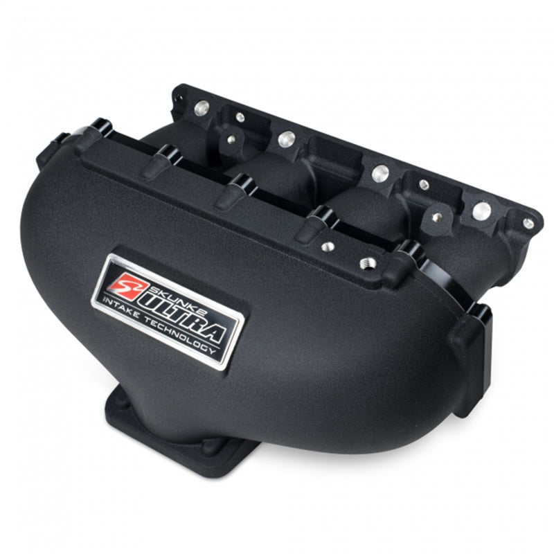 Skunk2 Ultra Race Series Centerfeed 5.0L Black Intake Silver Adapter