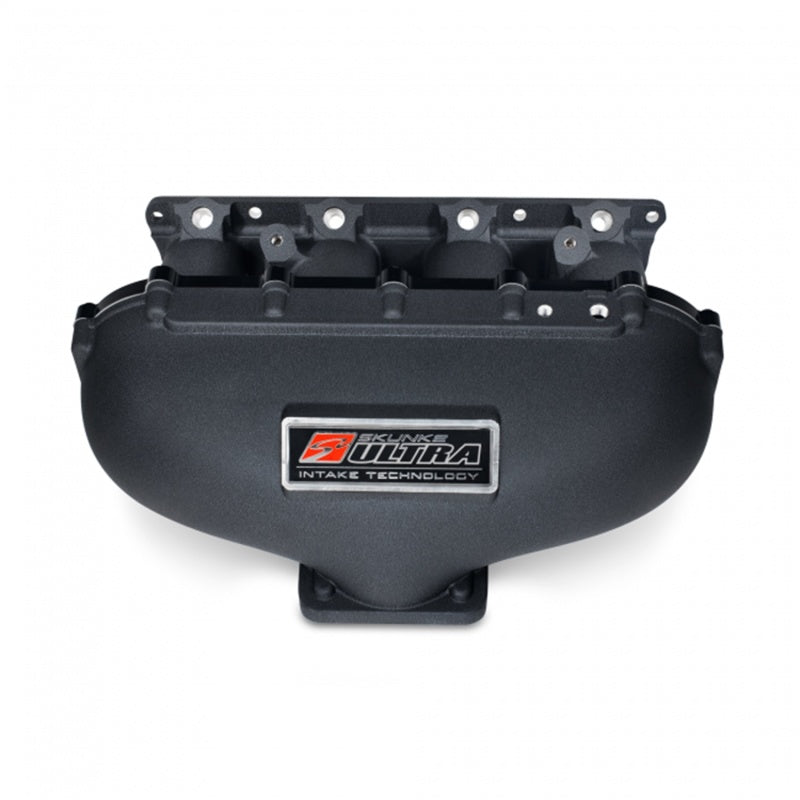 Skunk2 Ultra Race Series Centerfeed 5.0L Black Intake Silver Adapter