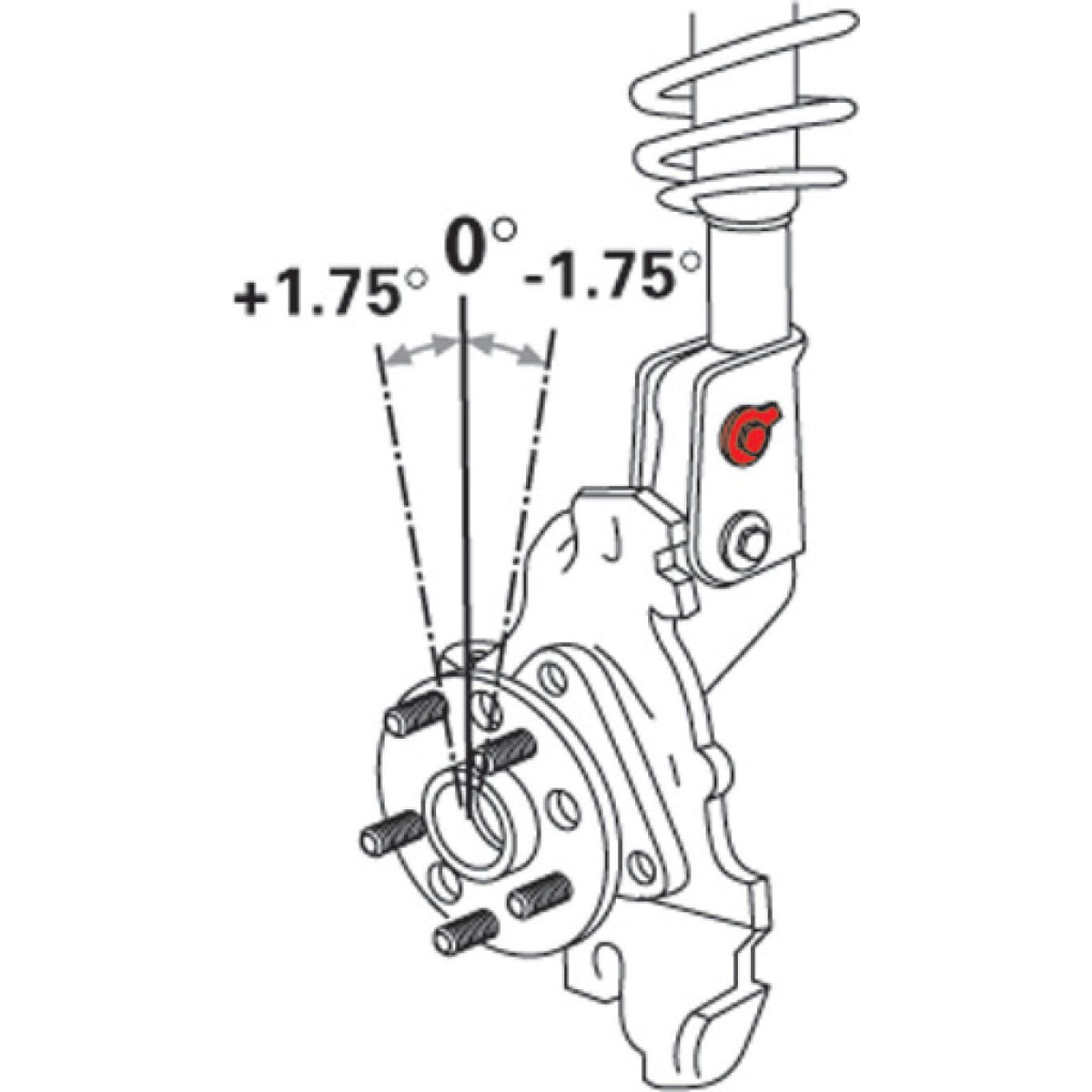 SPC Performance EZ Cam XR Bolts (Pair) (Replaces 14mm Bolts)