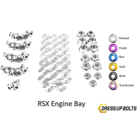 Titanium Dress Up Bolts