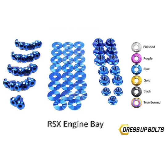 Titanium Dress Up Bolts