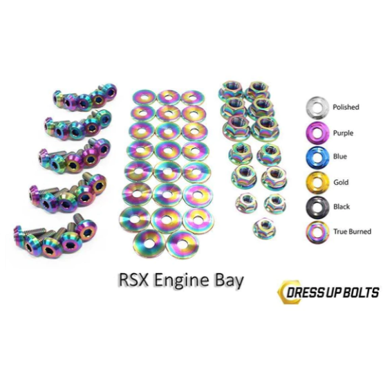 Titanium Dress Up Bolts