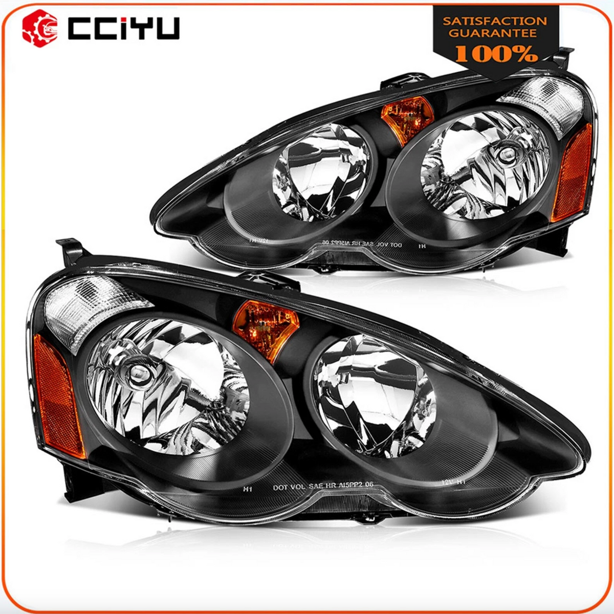02-04 Acura RSX Cleared Headlights