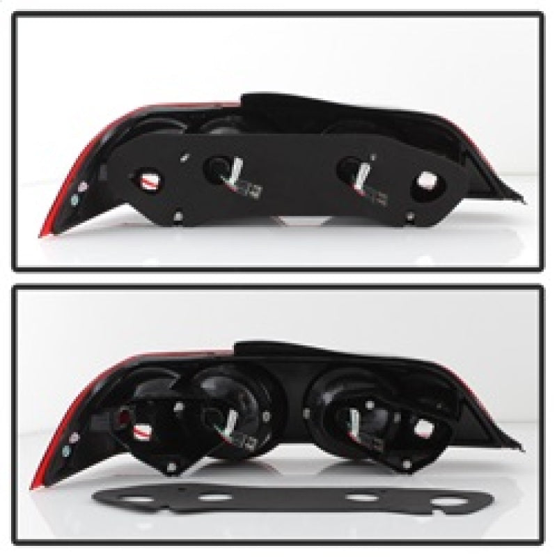 ACANII Acura RSX 02-04 LED Tail Lights Red Clear