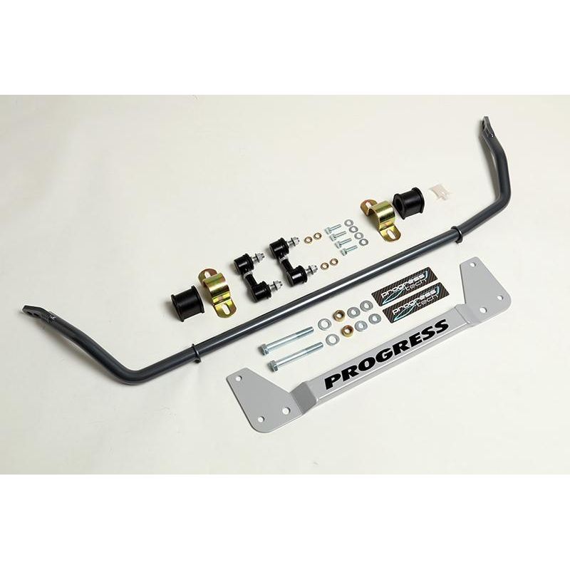 Progress Tech 02-06 Acura RSX Rear Sway Bar (24mm - Adjustable w/ End Links and Bar Brace)