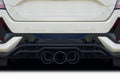 2017-2021 Honda Civic Duraflex BZ Rear Lip