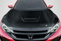 2016-2021 Honda Civic Carbon Creations Time Attack Carbon Fiber Hood