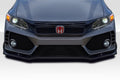 2012-2015 Honda Civic Duraflex FK8 Style Front Bumper