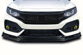 2017-2021 Honda Civic Carbon Creations Parvin Carbon Fiber Front Lip