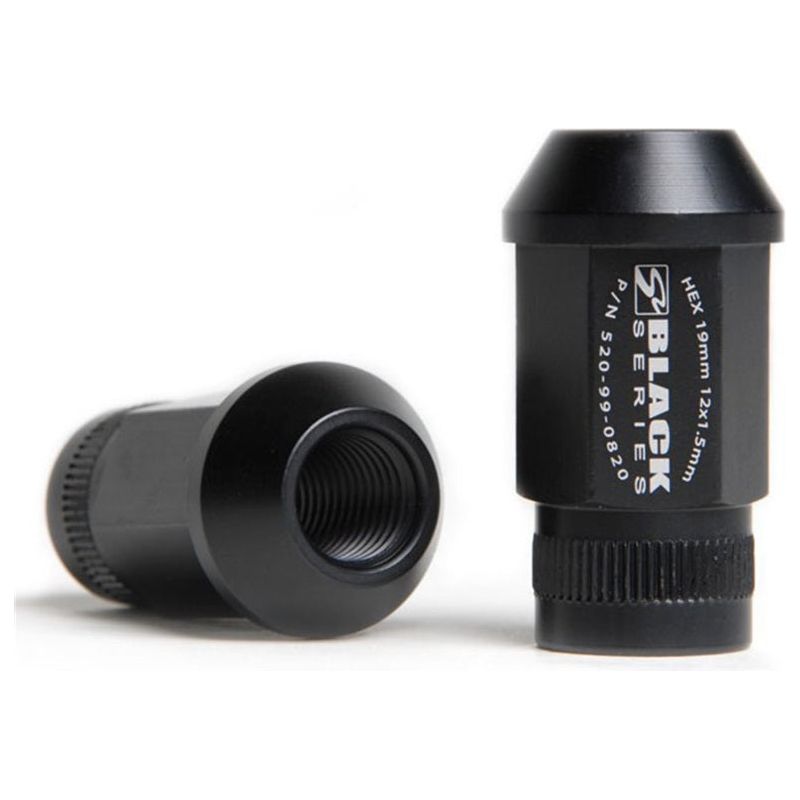 Skunk2 12 x 1.5 Forged Lug Nut Set (Black Series) (20 Pcs.)