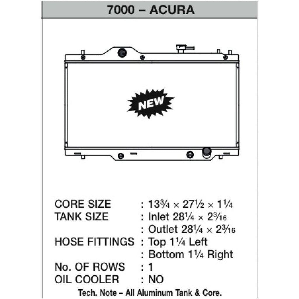 CSF 02-06 Acura RSX Radiator