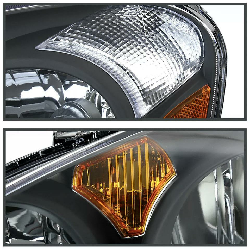 02-04 RSX Headlight Pair - Black Housing