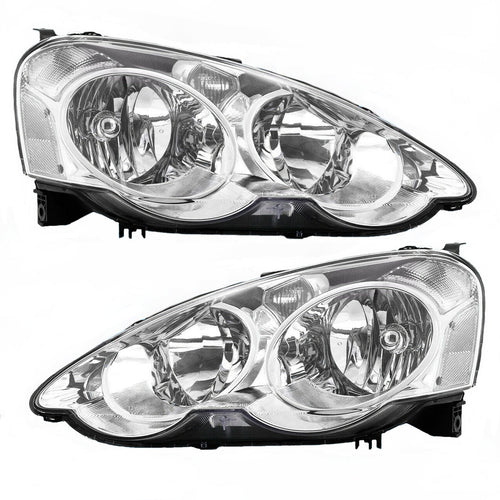 02-04 RSX Headlight Pair - Chrome Housing