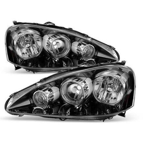 05-06 RSX Headlight Pair - Black Housing