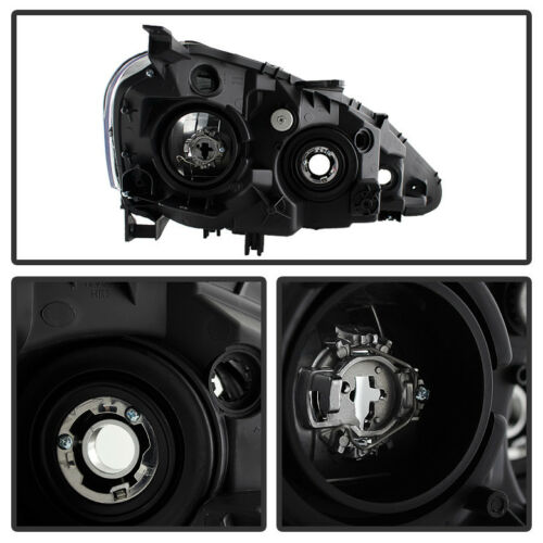 05-06 RSX Headlight Pair - Black Housing